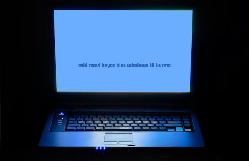 eski mavi beyaz bios windows 10 kurma
