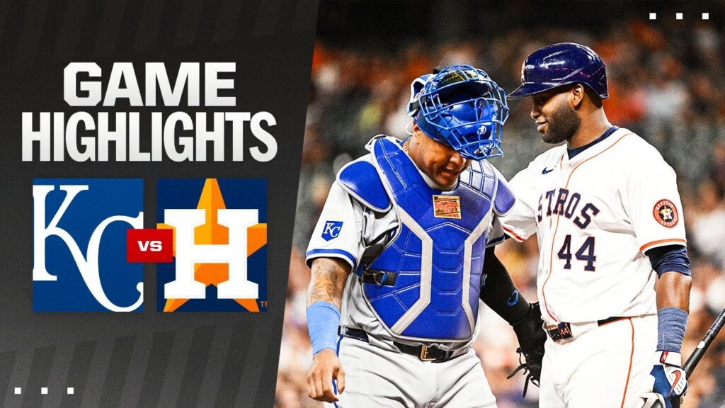 Houston Astros vs Kansas City Royals Match Player Stats